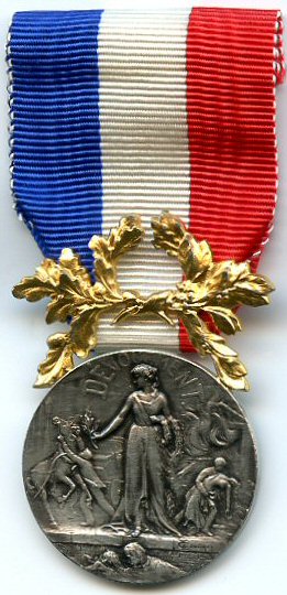 Médaille d'honneur pour acte de courage et de dévouement - Argent 2